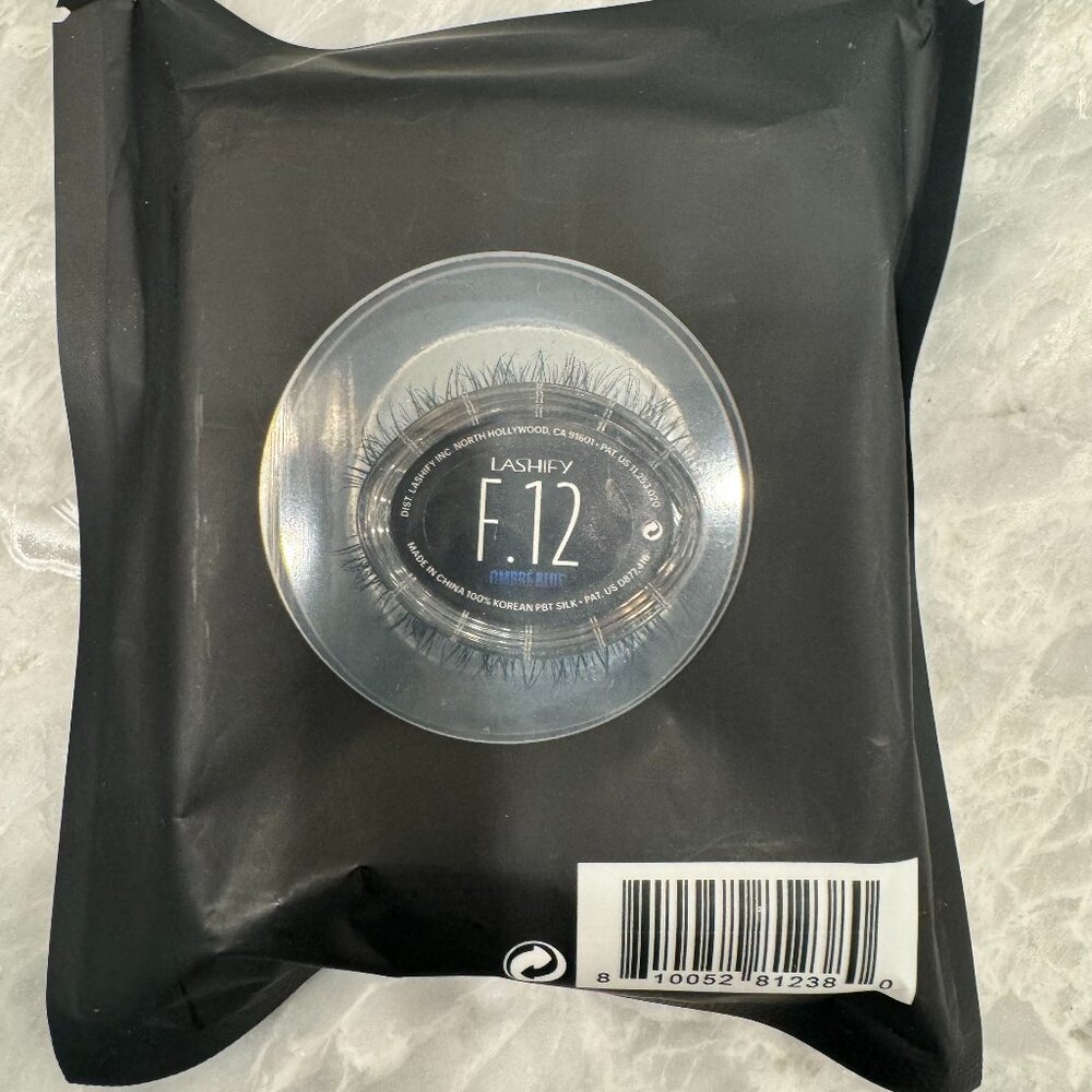 Lashify FLUFFY BLACK GOSSAMER LASH (F-12)